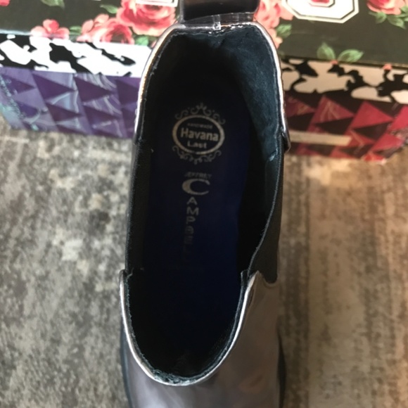 Jeffrey Campbell Pewter Chelsea Platform Boots - Picture 4 of 7